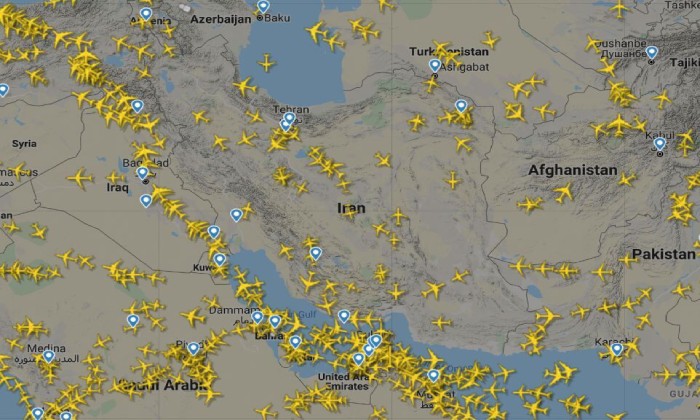 کاهش درآمد ایران از حریم هوایی- ایرلاین‌‌ها آسمان ایران را دور می‌زنند